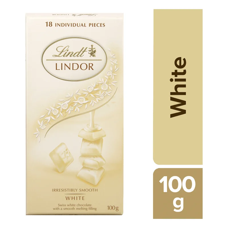 Lindt Lindor Singles White Chocolate