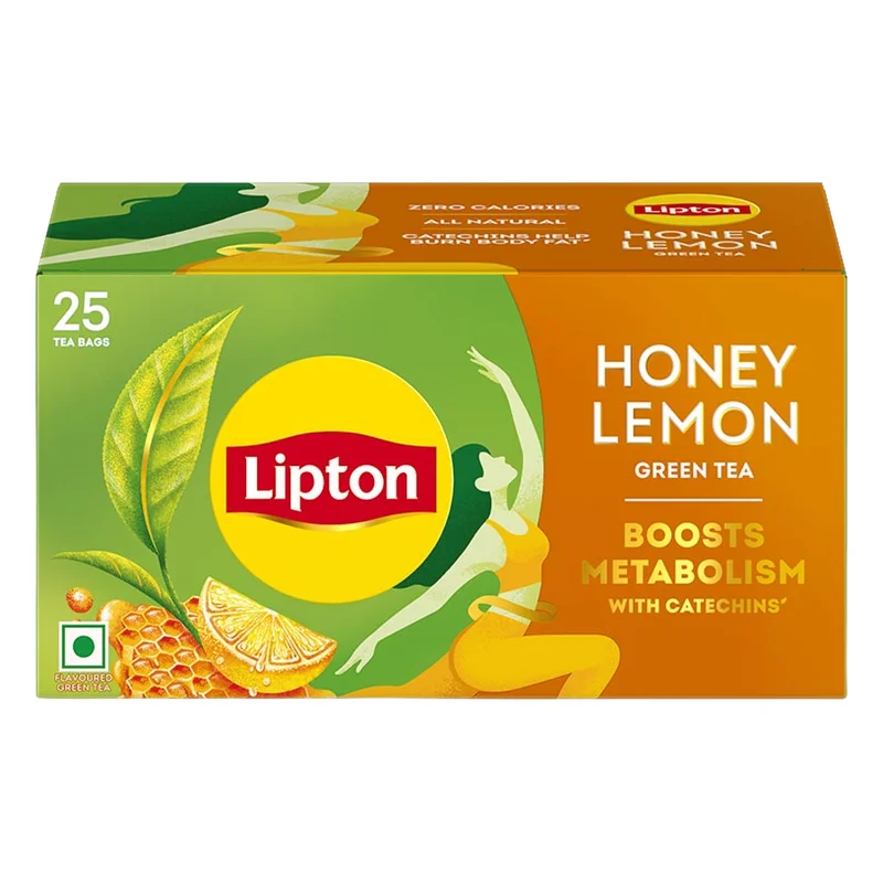 Lipton Honey Lemon Green Tea Bags