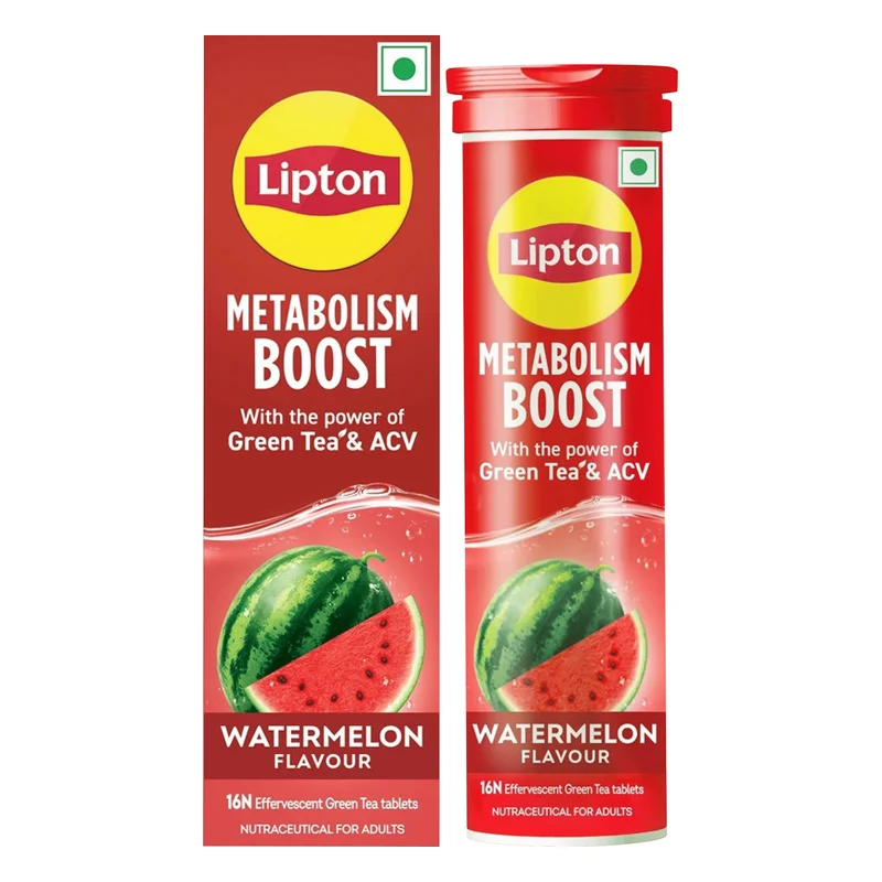 Lipton Metabolism Boost Green Tea Tablets - Watermelon