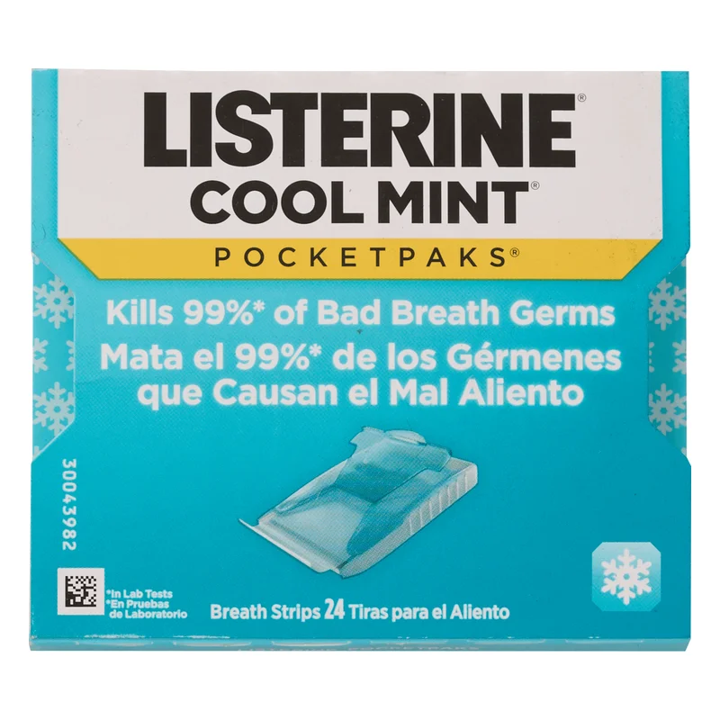 Listerine Cool Mint Pocketpaks Breath Strips