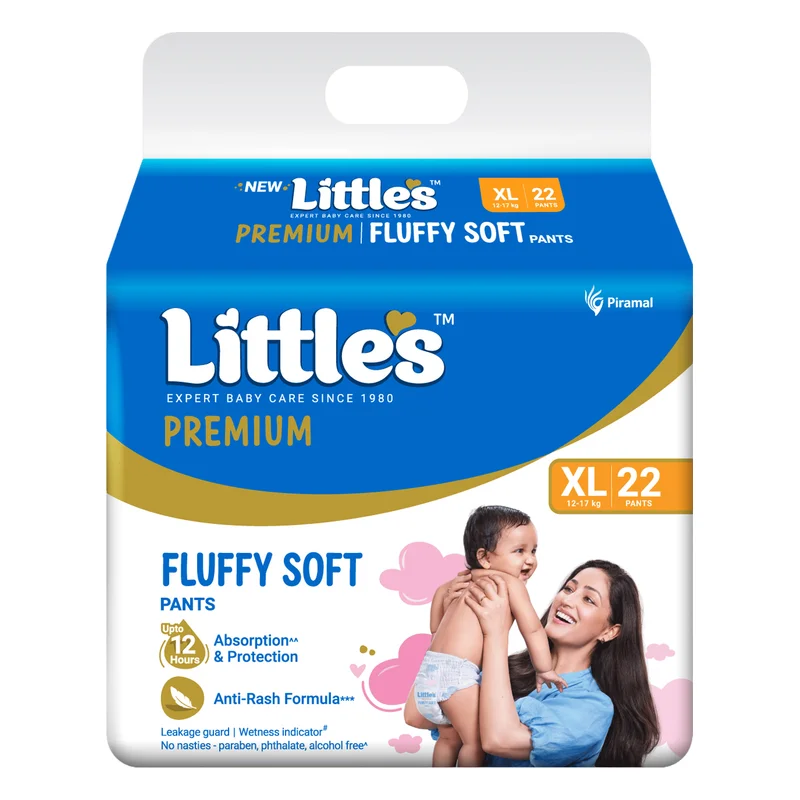 Little's Fluffy Soft Diaper Pants Extra Large