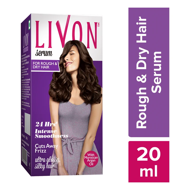 Livon Anti-Frizz Serum for Rough & Dry Hair