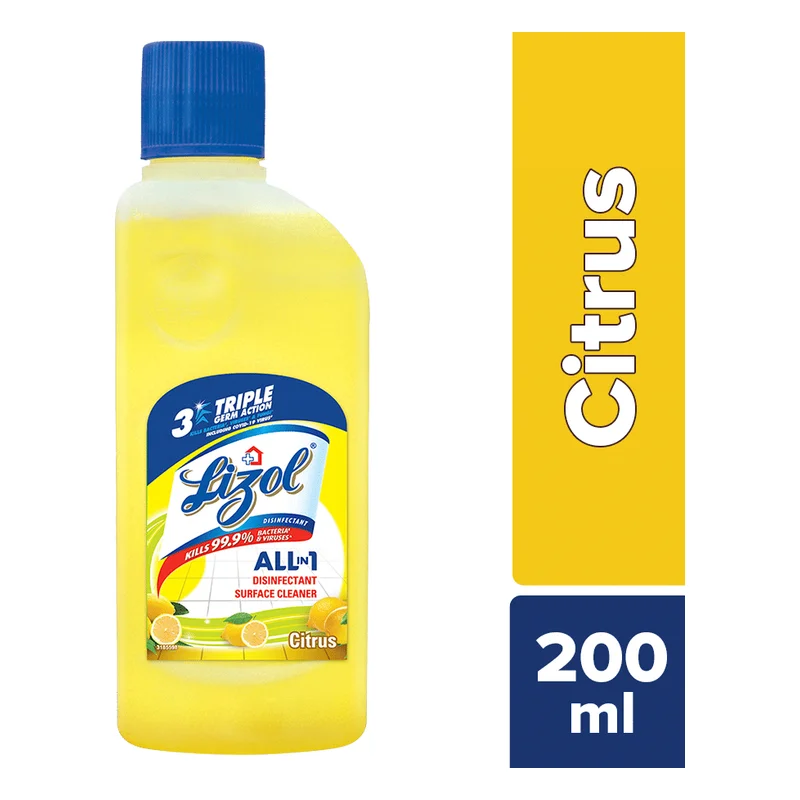Lizol Disinfectant Surface & Floor Cleaner - Citrus