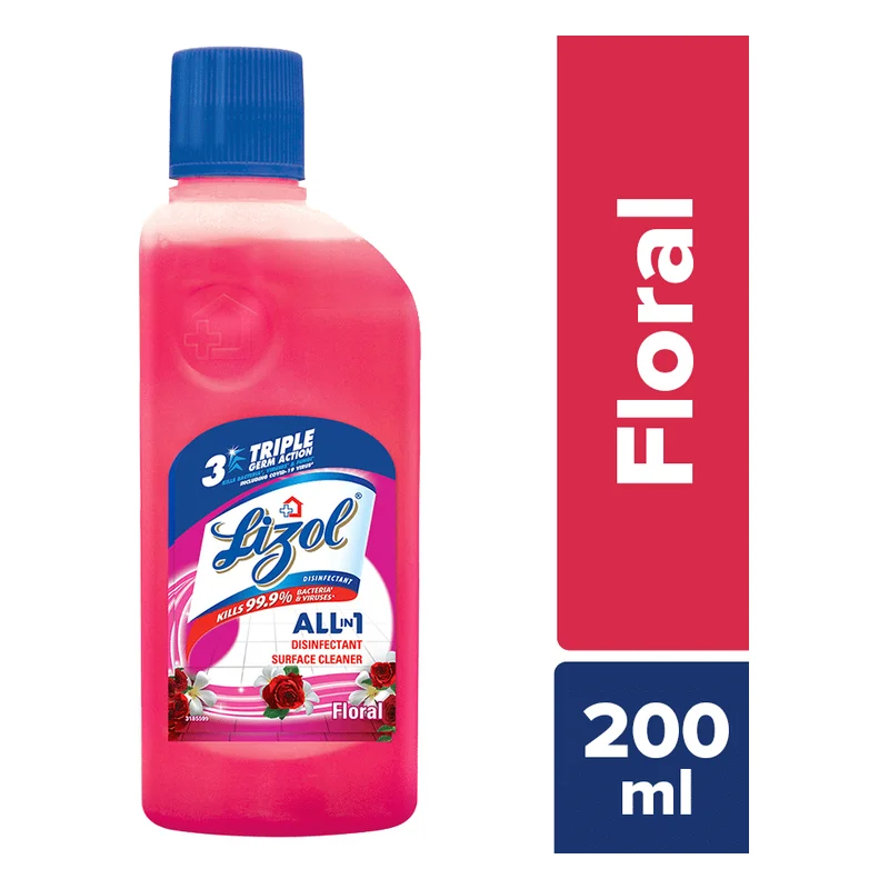 Lizol Disinfectant Surface & Floor Cleaner - Floral