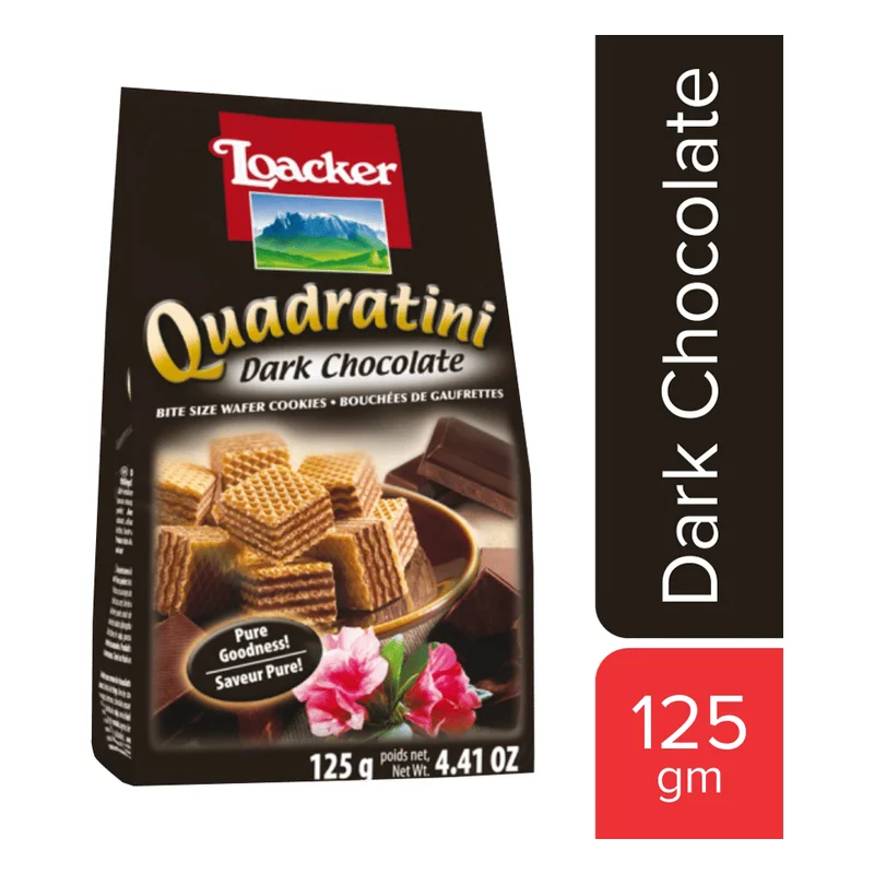 Loacker Quadratini Dark Chocolate