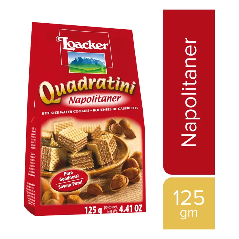 Loacker Quadratini Napolitaner