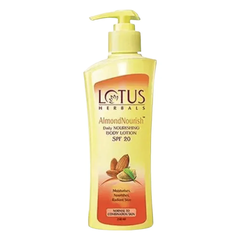 Lotus Herbals AlmondNourish SPF 20 Daily Nourishing Body Lotion