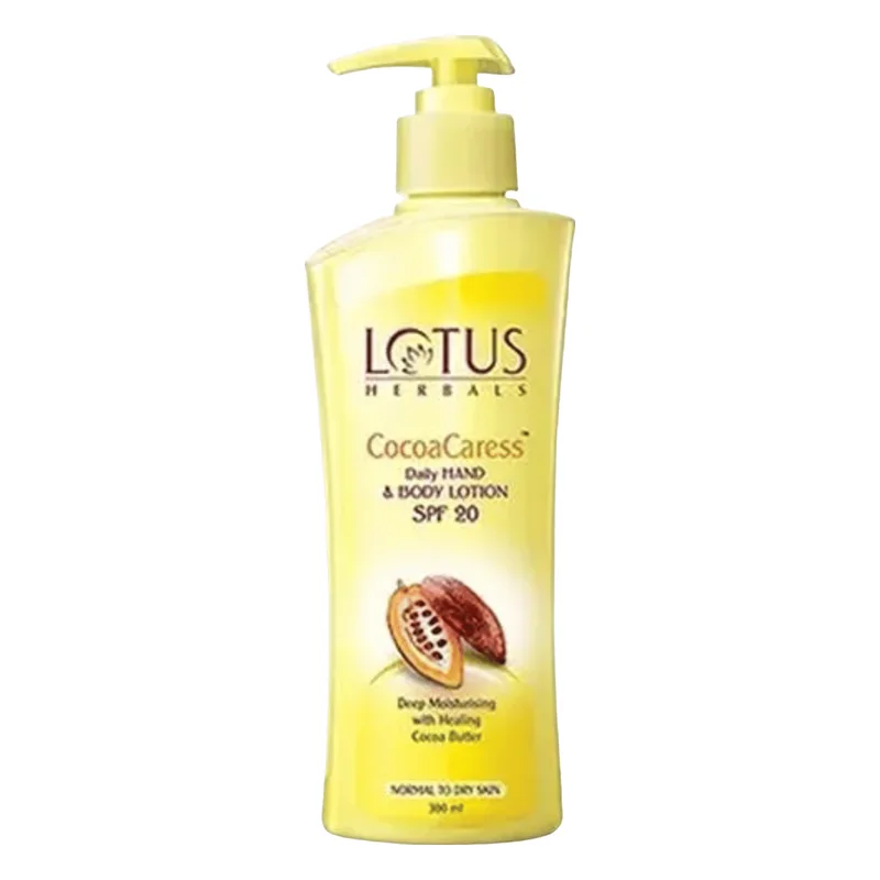 Lotus Herbals Cocoacaress SPF 20 Daily Hand & Body Lotion