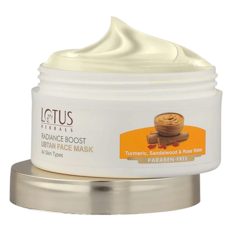 Lotus Herbals Radiance Boost Ubtan Face Mask