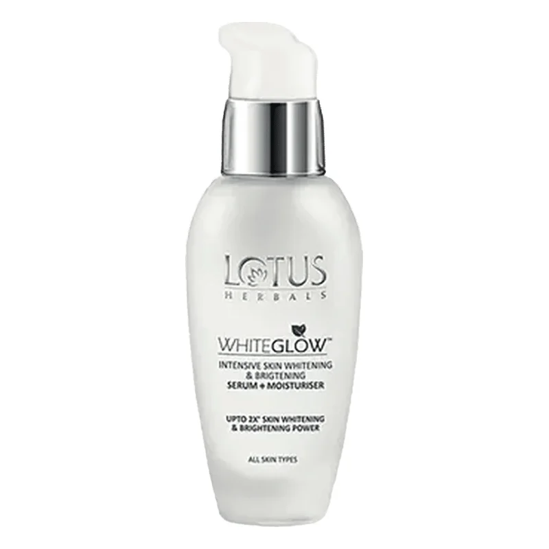 Lotus Herbals WhiteGlow Intensive Skin Whitening & Brightening Serum + Moisturiser