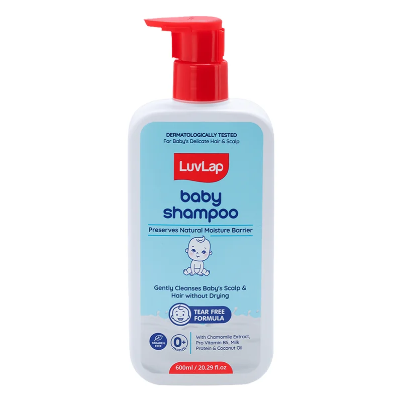 LuvLap Baby Shampoo with Chamomile