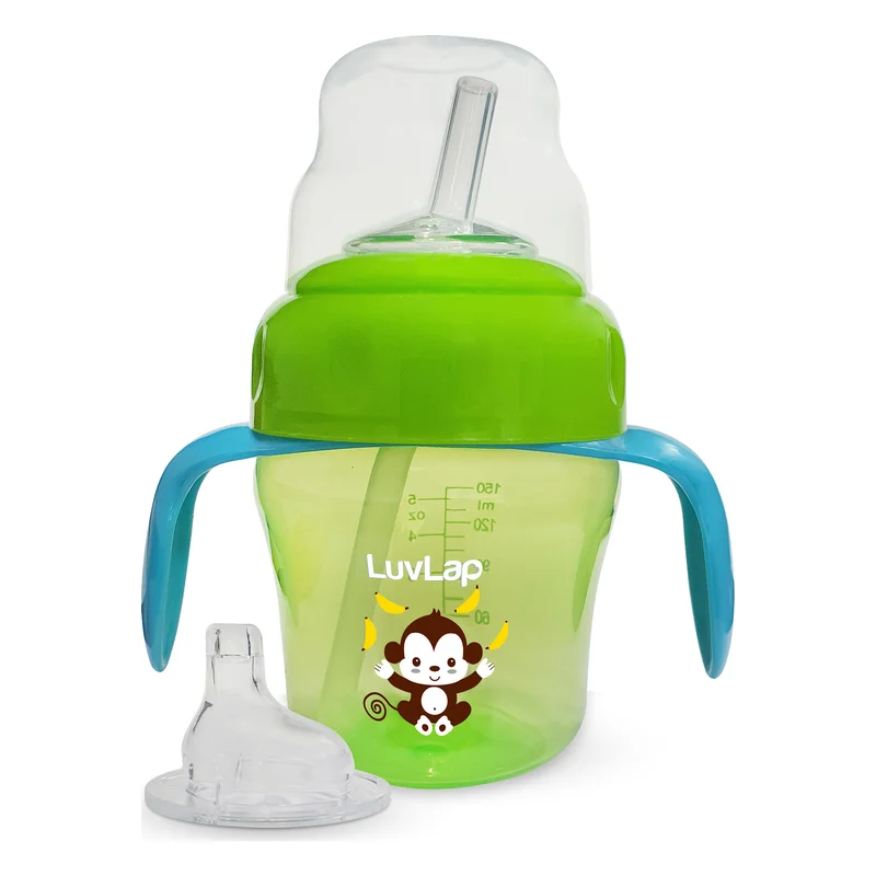 LuvLap Banana Time Soft Spout Sippy Cup