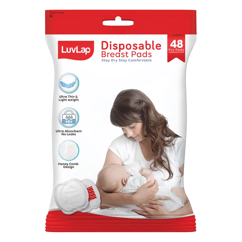 LuvLap Disposable Nursing Breast Pads