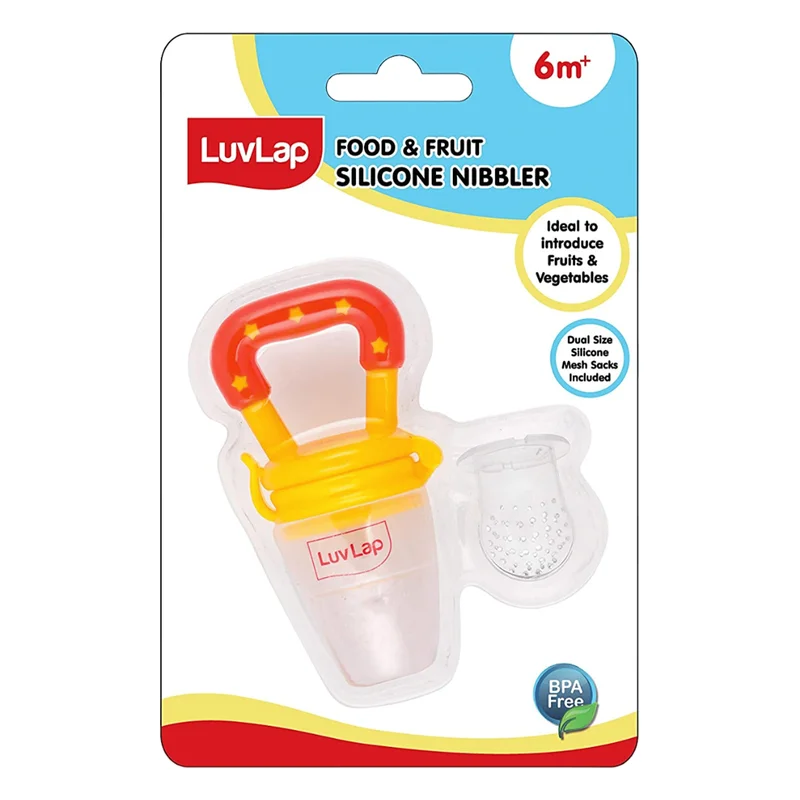 LuvLap Joystar Silicone Food Nibbler