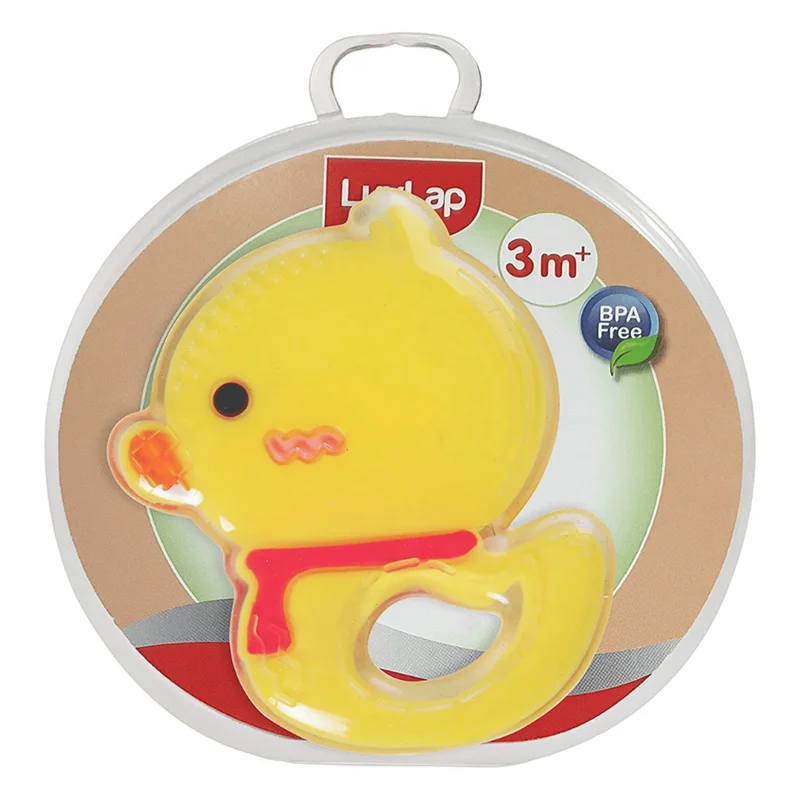 LuvLap Silicone Teether - Yellow Duck