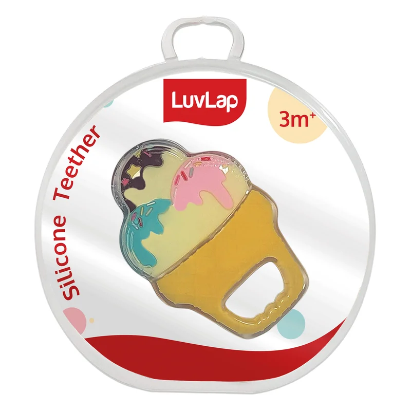 LuvLap Silicone Teether - Yum Scoops