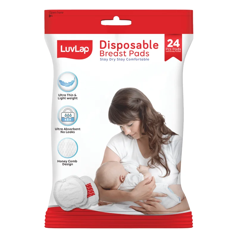 LuvLap Ultra Thin Honeycomb Nursing Breast Pads