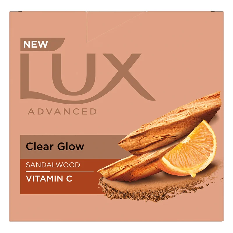 Lux Advanced Clear Glow Sandalwood Soap