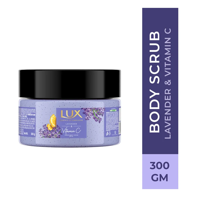 Lux Gel Body Scrub - Lavender & Vitamin C