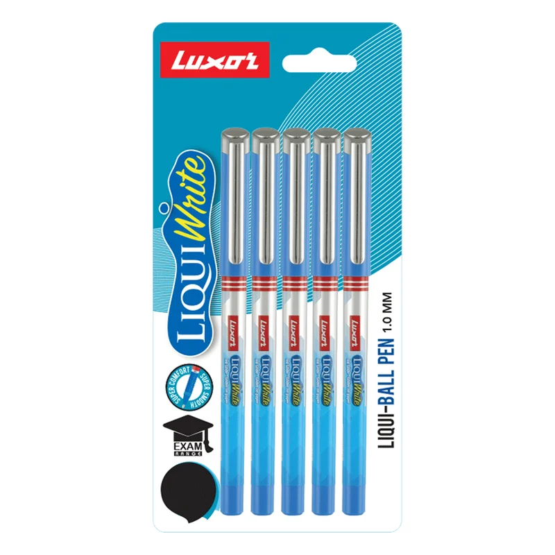 Luxor Liquiwrite Ball Pen - Blue