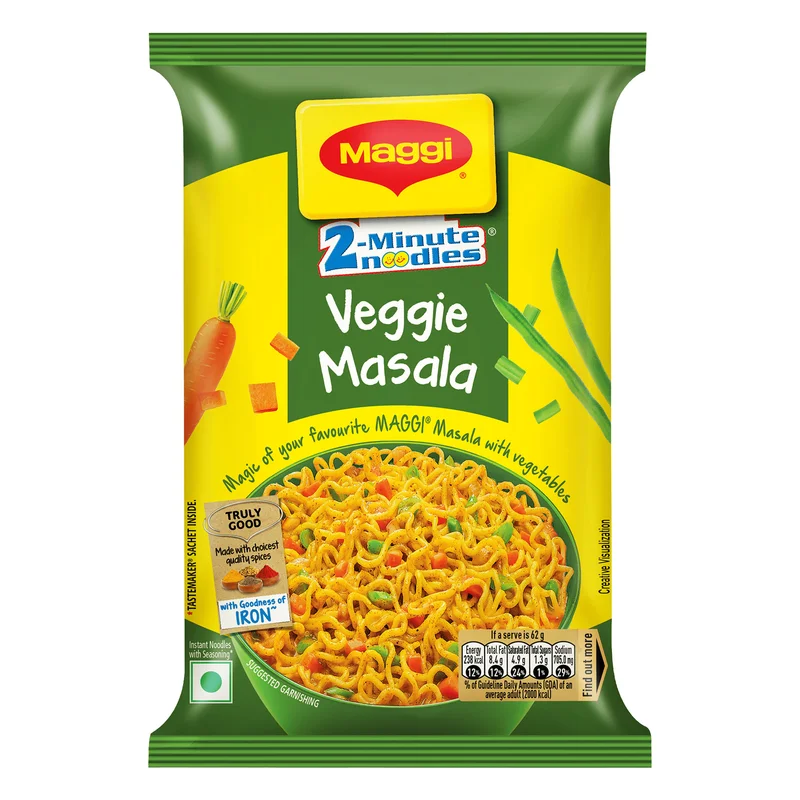 Maggi 2-Minute Veggie Masala Noodles