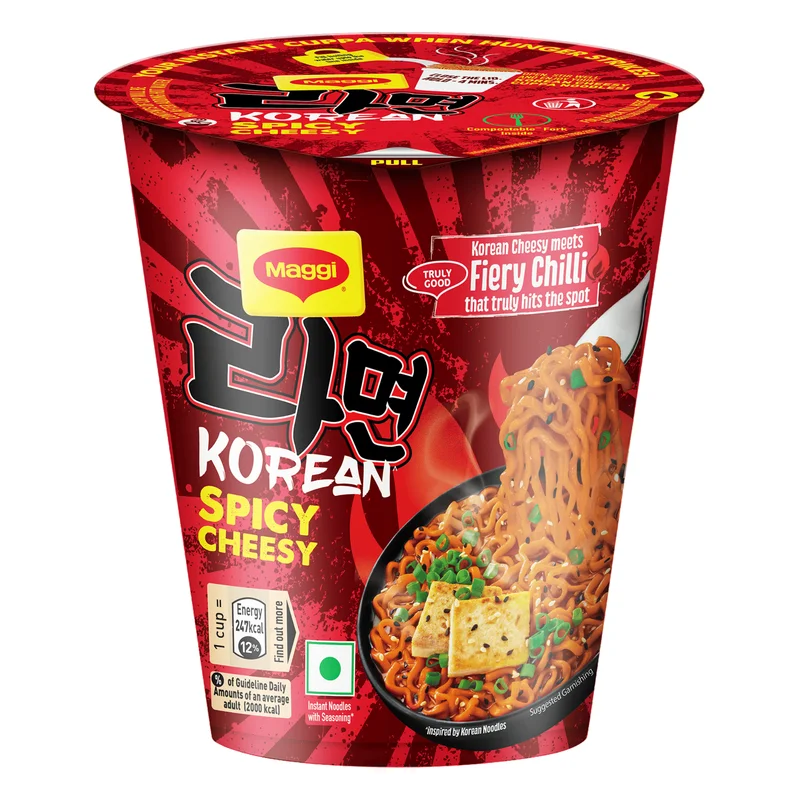 Maggi Korean Spicy Cheesy Cup Noodles