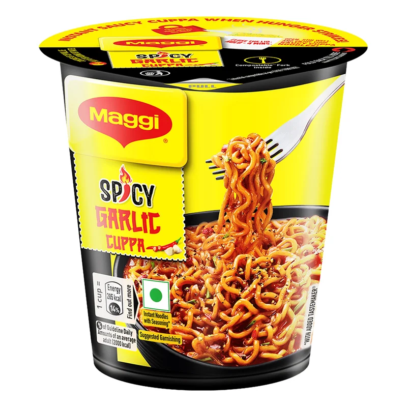 Maggi Spicy Garlic Cuppa Noodles