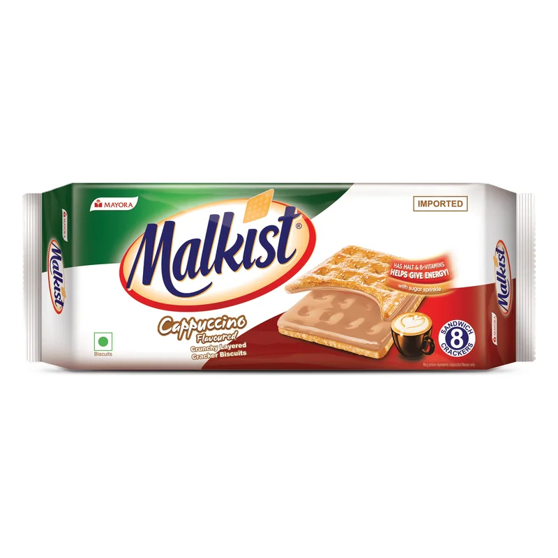 Malkist Cappuccino Cracker Biscuits
