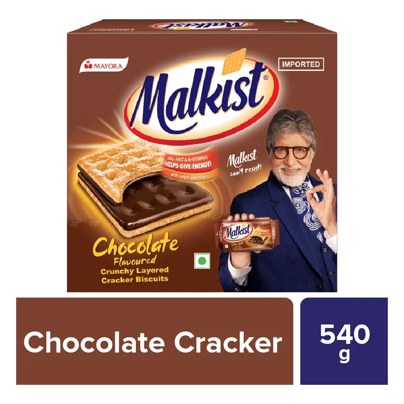 Malkist Chocolate Cracker Biscuits