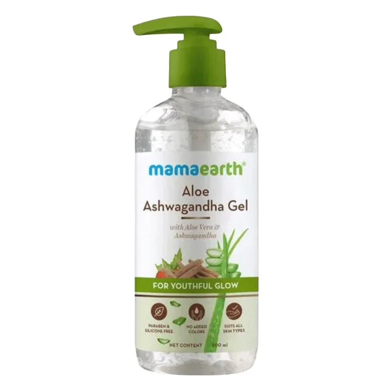 Mamaearth Aloe Ashwagandha Gel