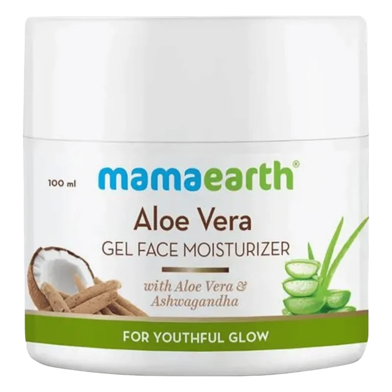Mamaearth Aloe Vera Gel Face Moisturizer with Ashwagandha
