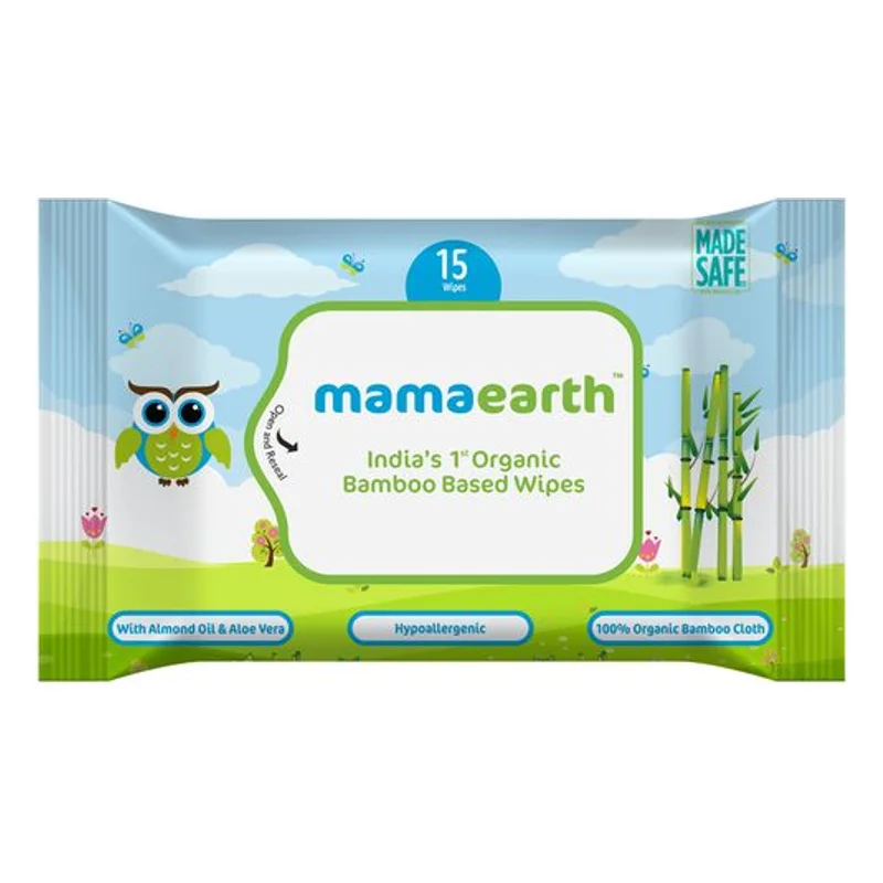 Mamaearth Bamboo Based Baby Wipes