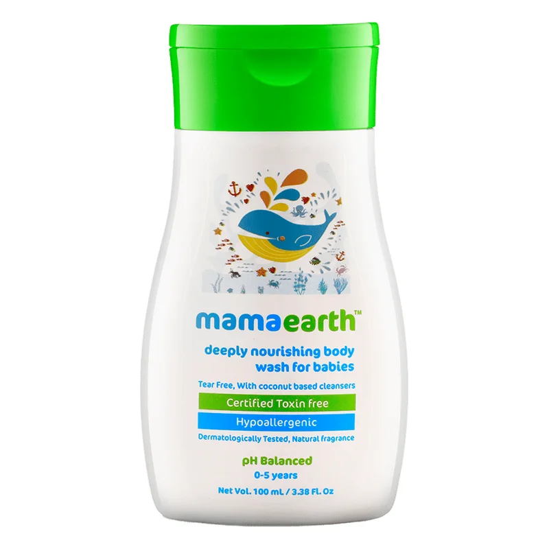 Mamaearth Deeply Nourishing Baby Wash