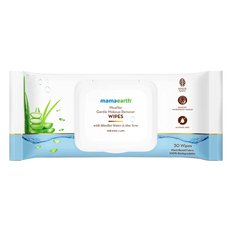 Mamaearth Micellar Makeup Remover Wipes