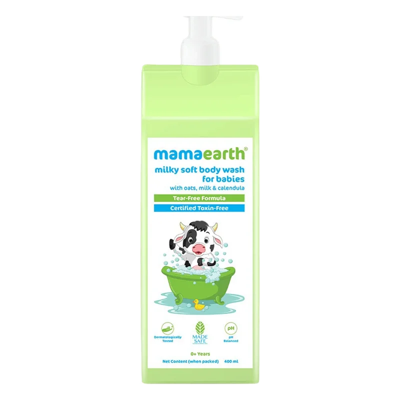 Mamaearth Milky Soft Body Wash for Babies