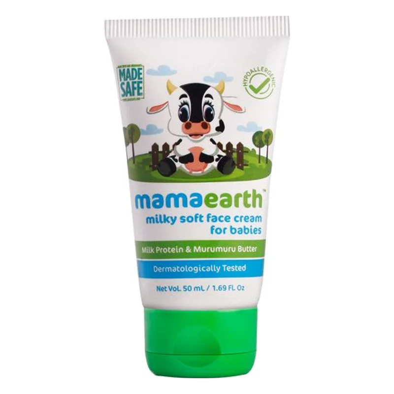 Mamaearth Milky Soft Face Cream for Babies