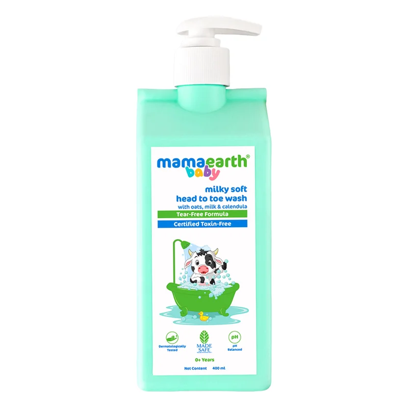 Mamaearth Milky Soft Head to Toe Wash for Babies