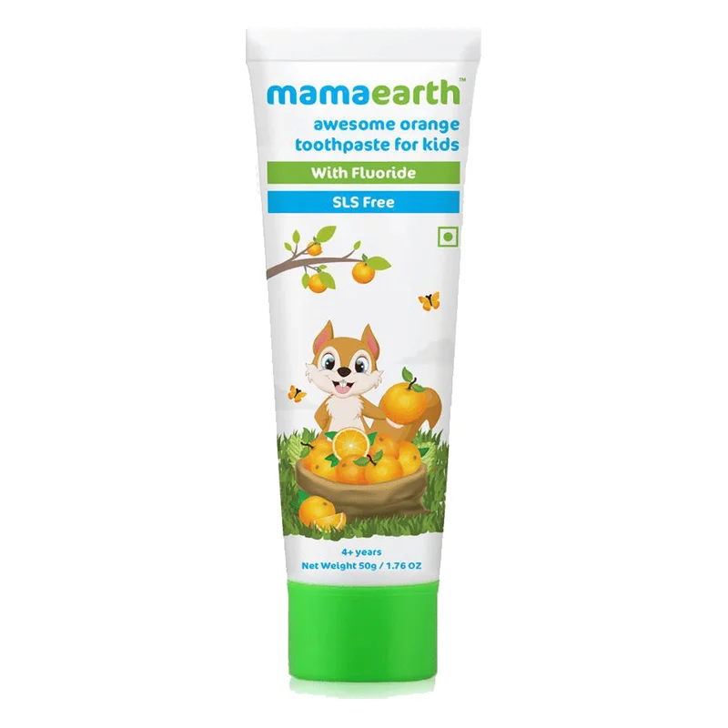 Mamaearth Orange Toothpaste for Kids