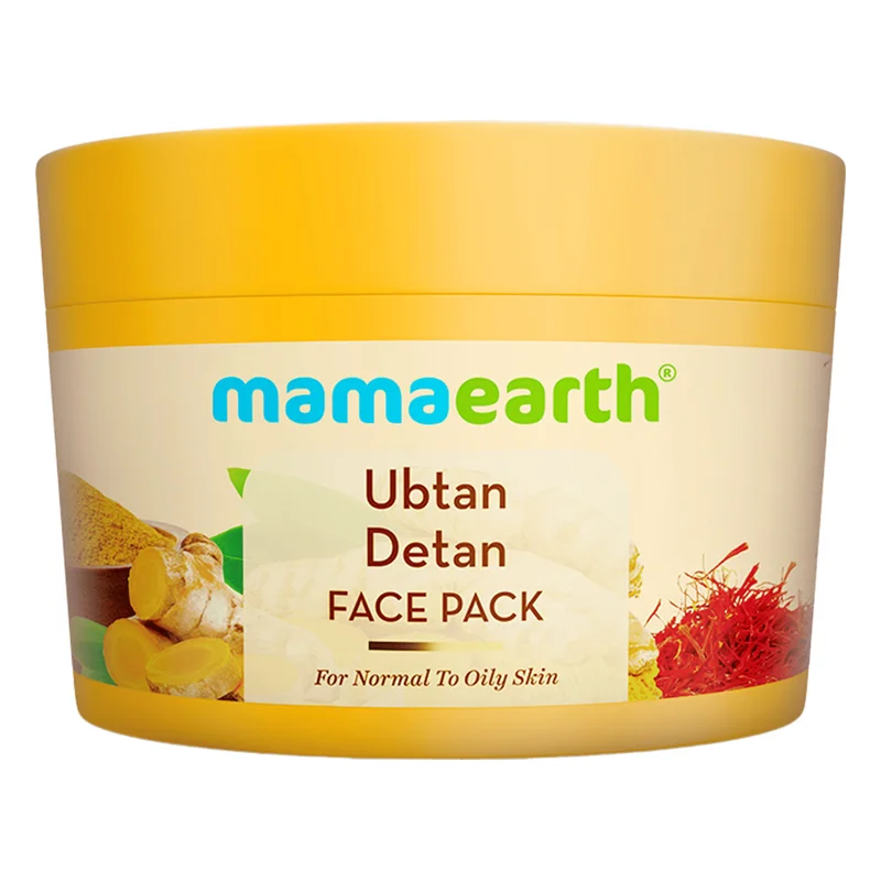 Mamaearth Ubtan Detan Face Pack