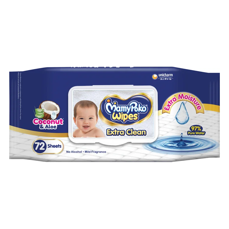 MamyPoko Extra Clean Wipes