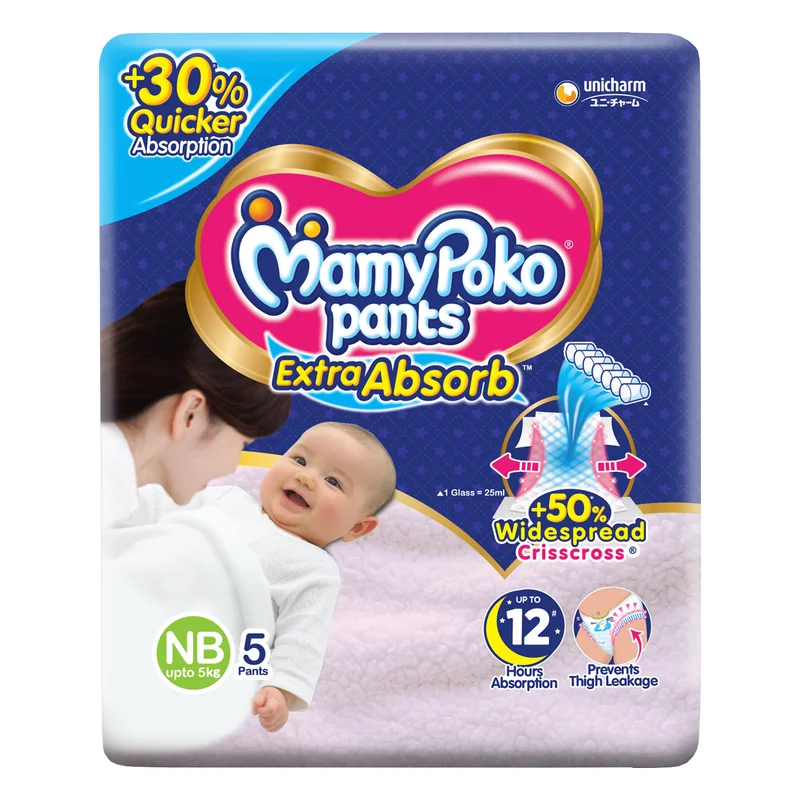 MamyPoko Pants Extra Absorb - New Born