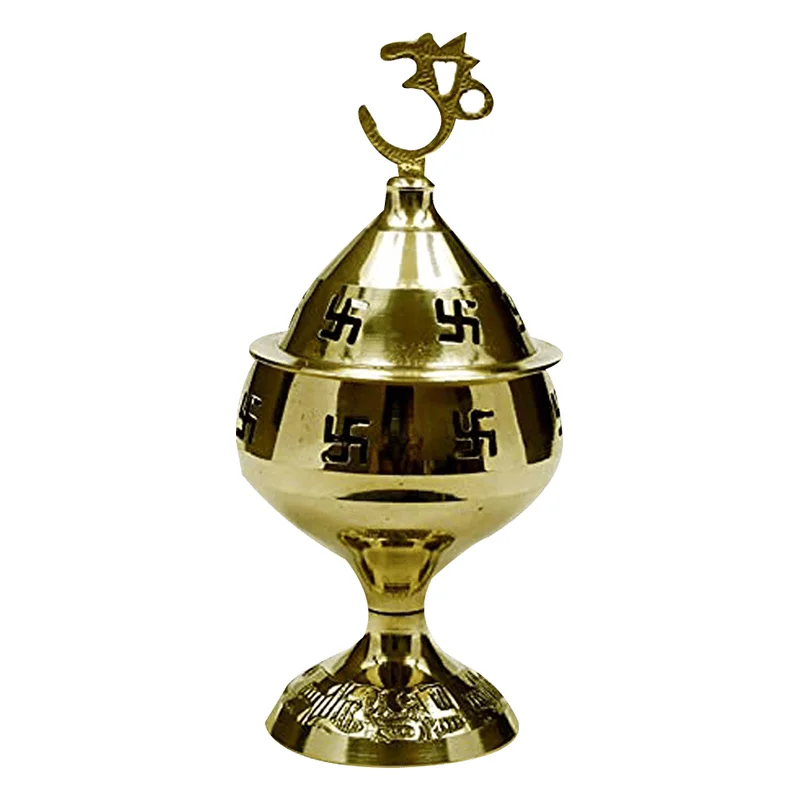 Mangal Bhavan Brass Akhand Jyot Diya