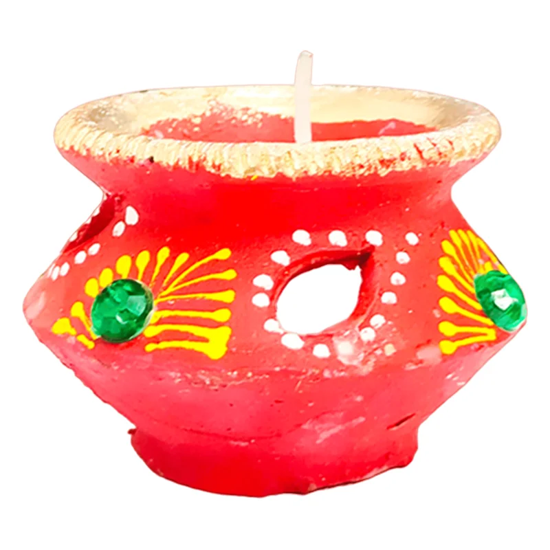 Mangal Bhavan Shagun Matki Wax Candle