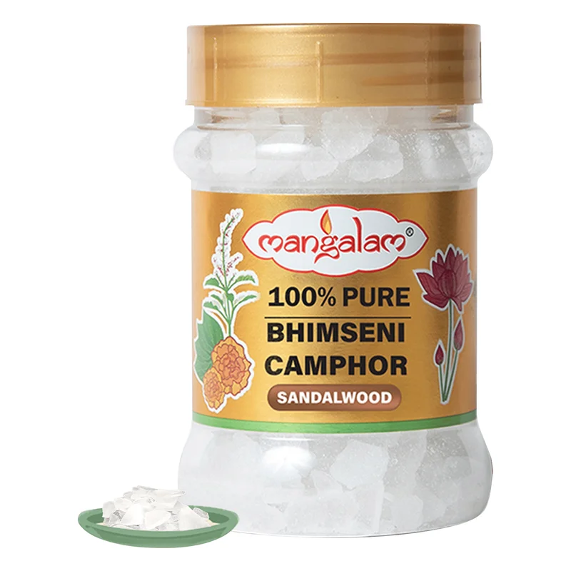 Mangalam Pure Bhimseni Camphor - Sandalwood