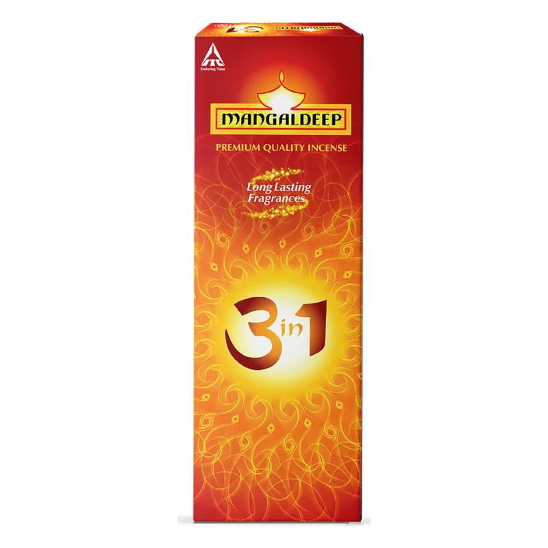 Mangaldeep 3 in 1 Premium Incense Sticks