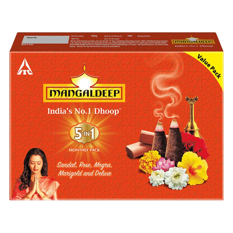 Mangaldeep 5 in 1 Dhoop