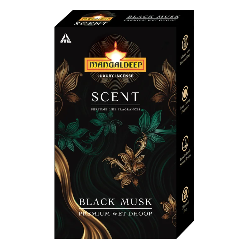 Mangaldeep Black Musk Premium Wet Dhoop