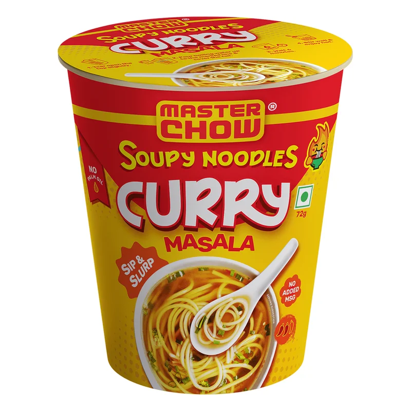 MasterChow Curry Masala Soupy Noodles
