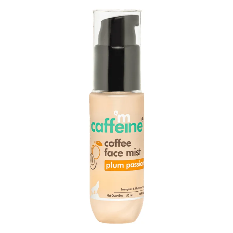 mCaffeine Plum Passion Coffee Face Mist