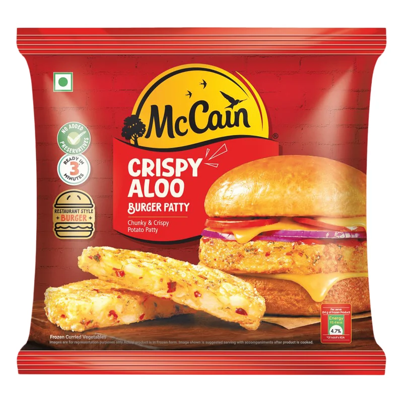McCain Crispy Aloo Burger Patty